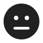 Emoji Meh SVG Icon